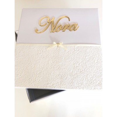 Embossed Christening Box (wholesale) Embossed Christening Box (wholesale)